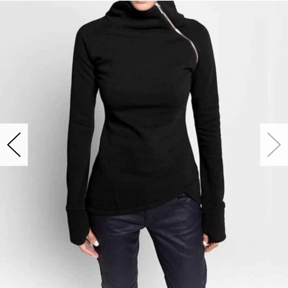 Carmelitta Fortini asymmetrical sweatshirt